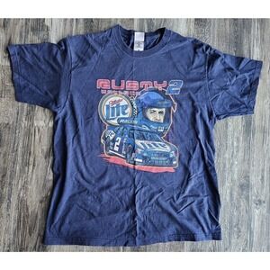 Rusty Wallace Taurus Miller Light T Shirt, Size XLarge